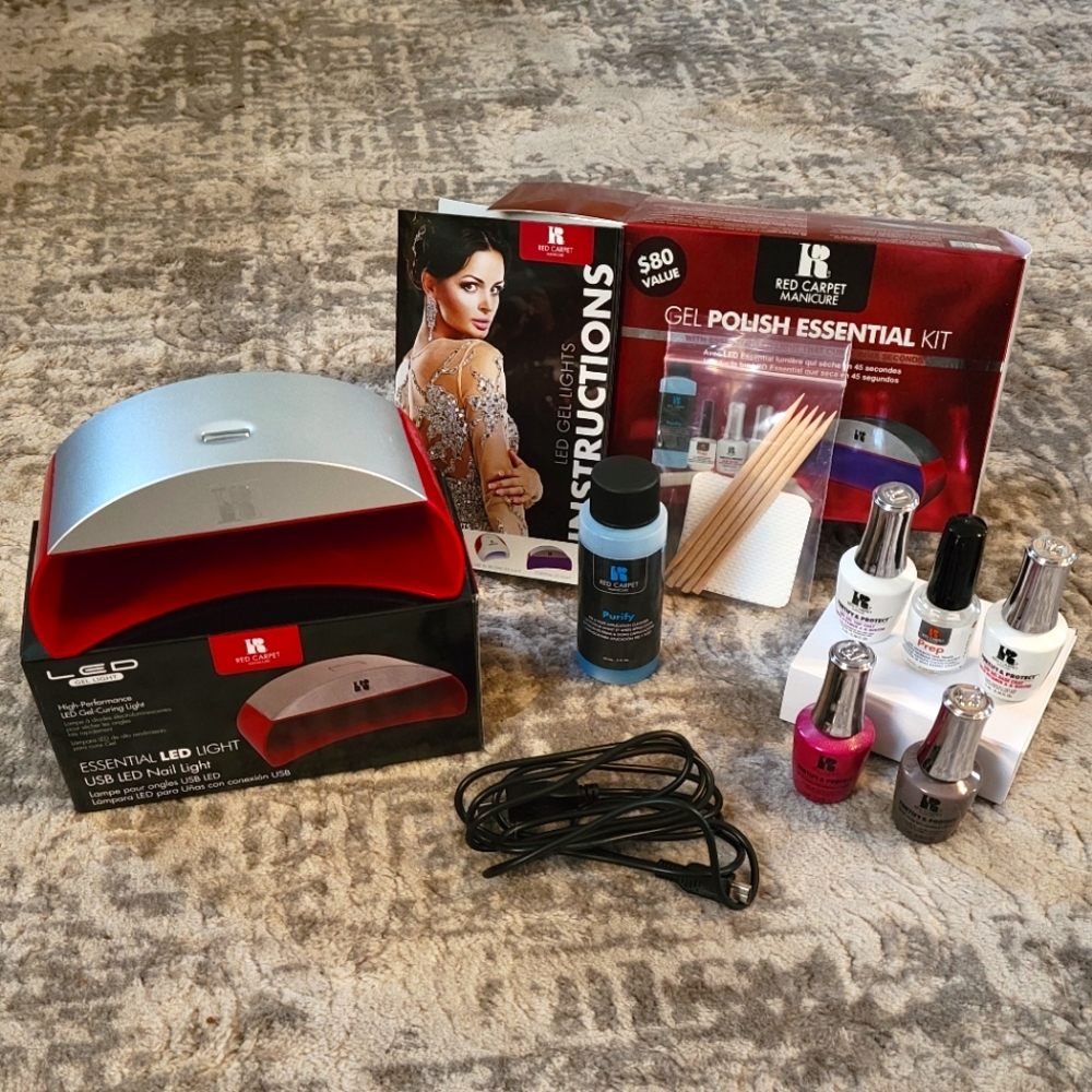 Red Carpet Manicure - Gel Polish Essential Kit + 2 bonus polishes